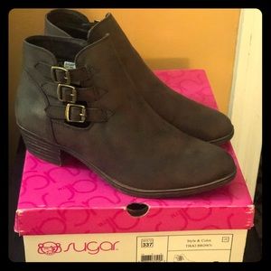 Brown Ankle Boots